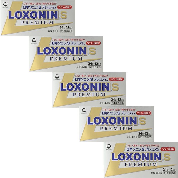 ロキソニンSプレミアム 24錠×5個セット 頭痛薬 | ミナカラ