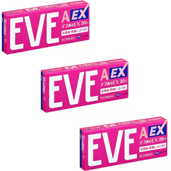 イブA錠EX 20錠×3個セット 頭痛薬 | ミナカラ（minacolor）